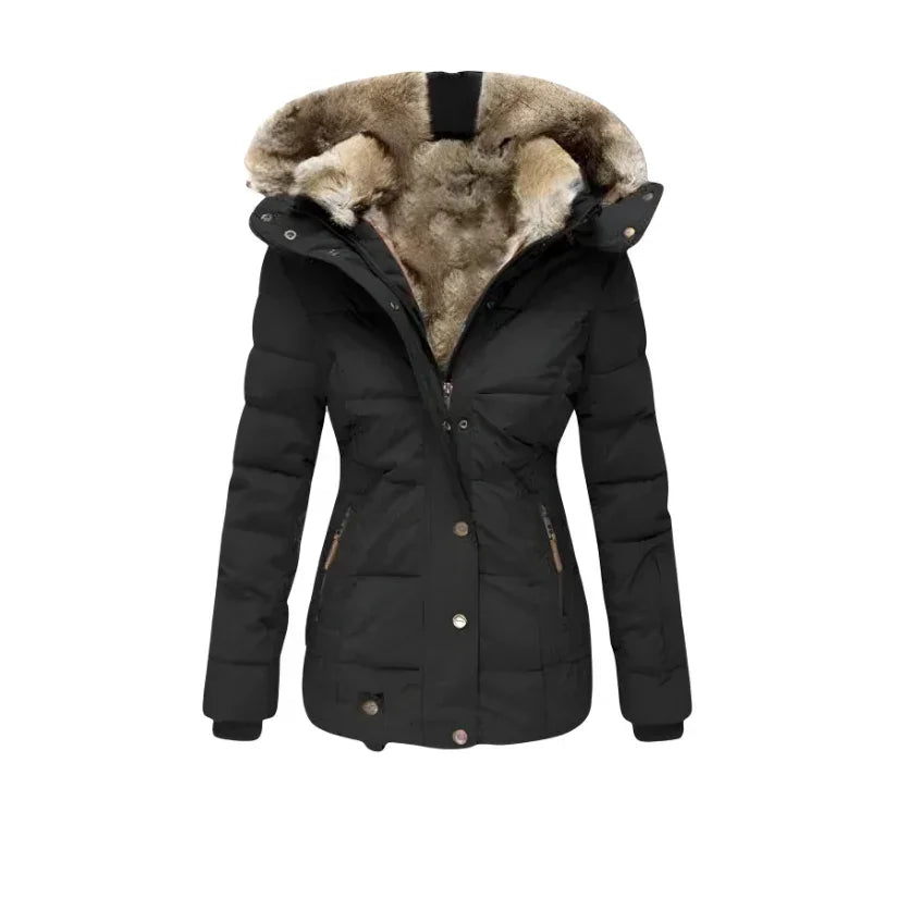Women's Cozy Waterproof Winter Jacket with Lining - Rebooters