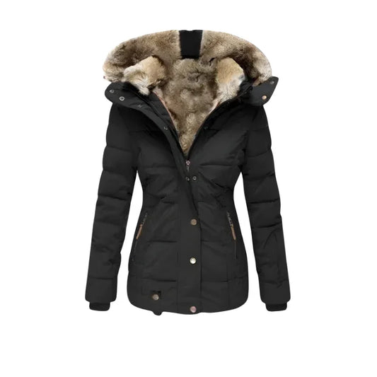 Women's Cozy Waterproof Winter Jacket with Lining - Rebooters