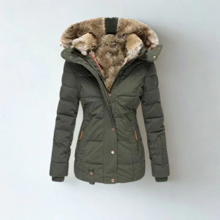 Women's Cozy Waterproof Winter Jacket with Lining - Rebooters