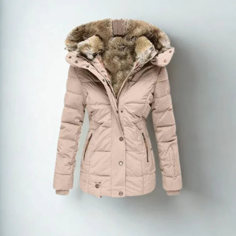 Women's Cozy Waterproof Winter Jacket with Lining - Rebooters