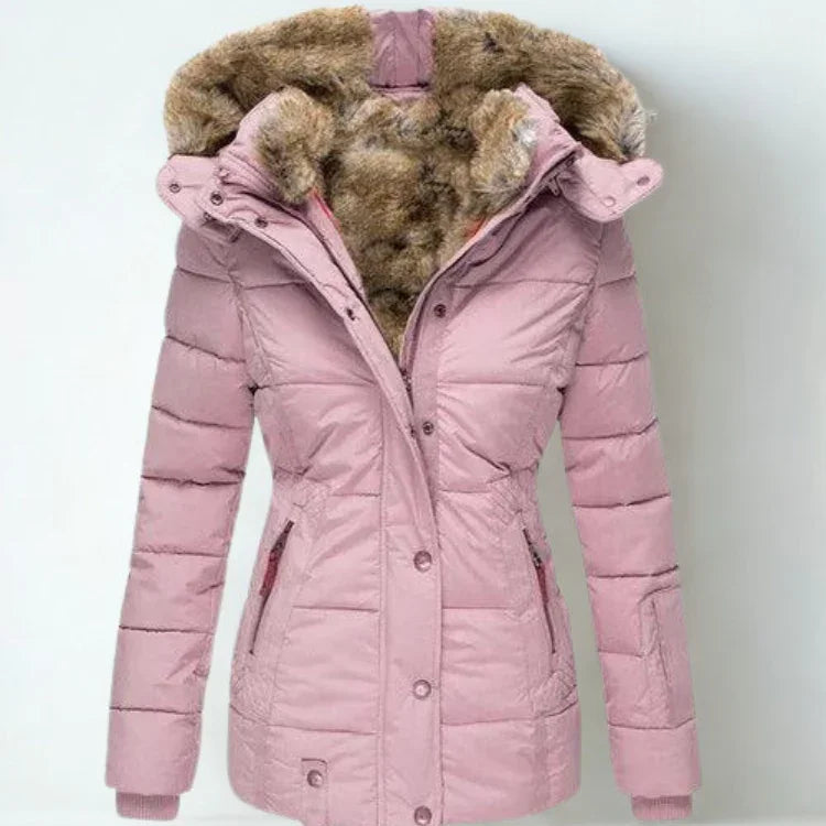 Women's Cozy Waterproof Winter Jacket with Lining - Rebooters
