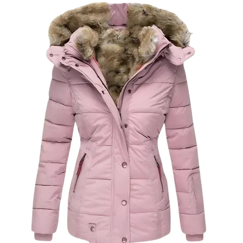 Women's Cozy Waterproof Winter Jacket with Lining - Rebooters