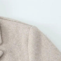 Womens Cozy Wool Blend Long Coat for Autumn and Winter - Rebooters