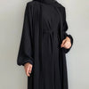 Classic Kimono + Abaya Set for Elegant Layered Fashion - Rebooters