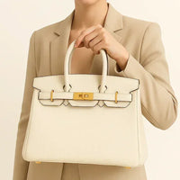 Azure Premium Genuine Leather Handbag 2025