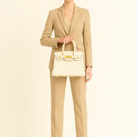 Azure Premium Genuine Leather Handbag 2025