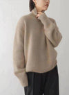 Womens Luxuriously Soft Oversized Turtleneck Sweater - Rebooters