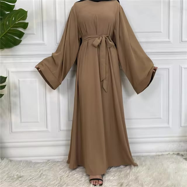 Elegant Wide Sleeve Abaya for Modern Modest Fashion - Rebooters
