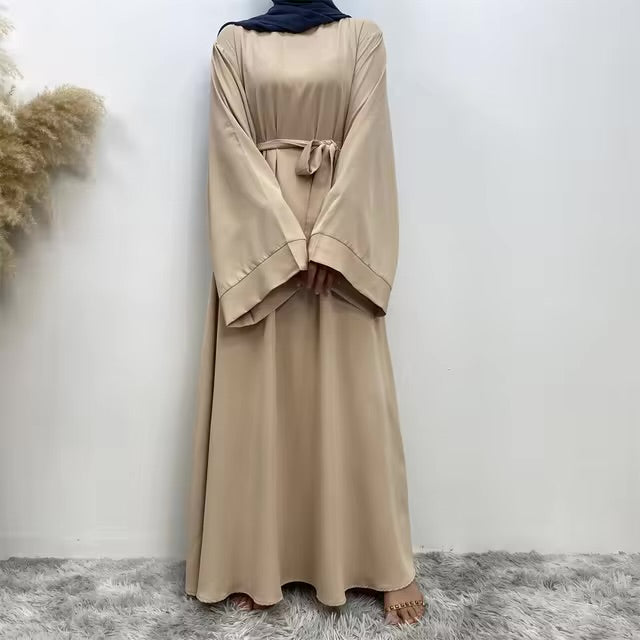 Elegant Wide Sleeve Abaya for Modern Modest Fashion - Rebooters