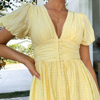 Skyler Women's Flowy Maxi Dress with Long Sleeves - Rebooters -Women's Dresses