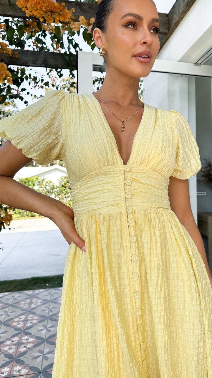 Skyler Women's Flowy Maxi Dress with Long Sleeves - Rebooters -Women's Dresses