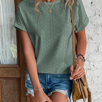 Women's Casual Cotton Short-Sleeve T-Shirt for Everyday Style Rebooters Womens Shirts