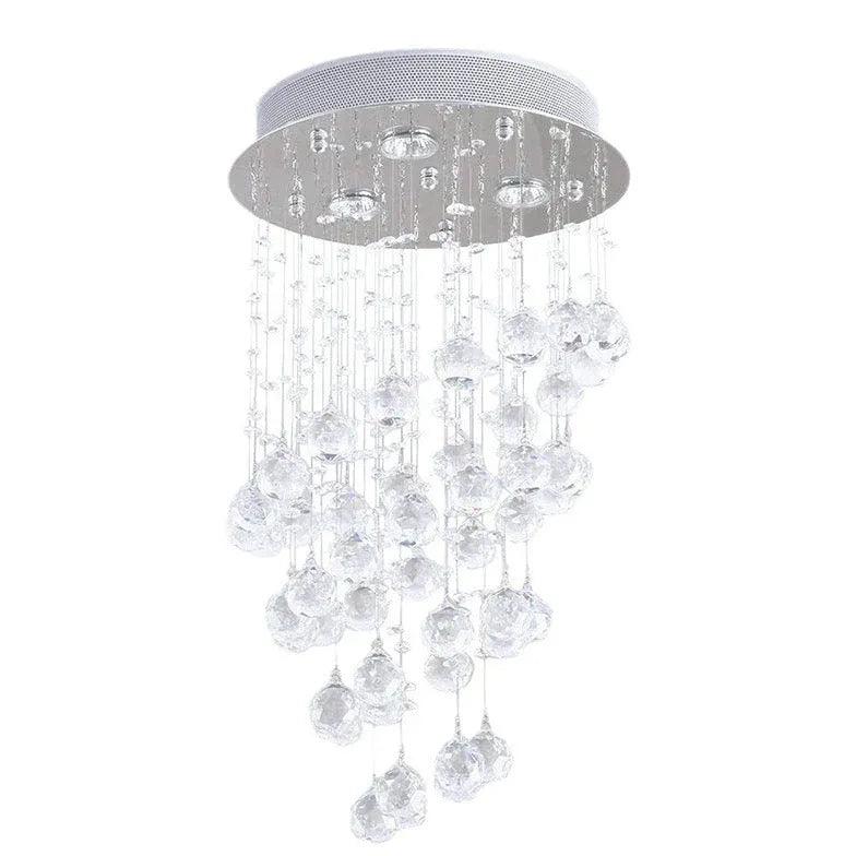 Disc Level Bedroom Glass Flush Ceiling Lights for Stylish Illumination - Rebooters