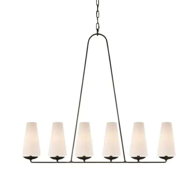 Tapered Chain Living Room LED Chandelier for Elegant Lighting | Rebooters - Rebooters