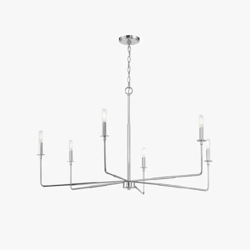 Black Candelabra Industrial Living Room Chandelier Light | Rebooters - Rebooters