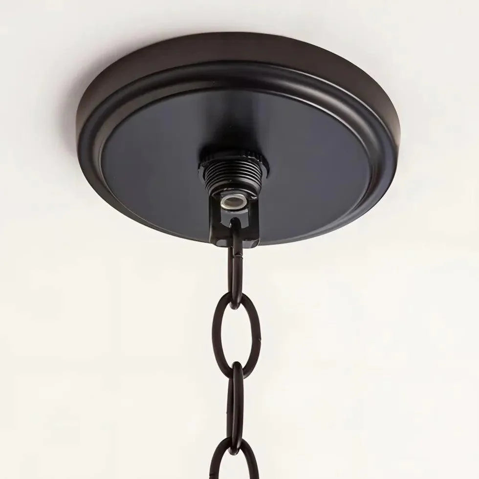 Black Candelabra Industrial Living Room Chandelier Light | Rebooters - Rebooters