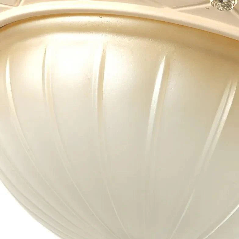 Round Pattern Design Vintage Glass Ceiling Light Fixture - Rebooters