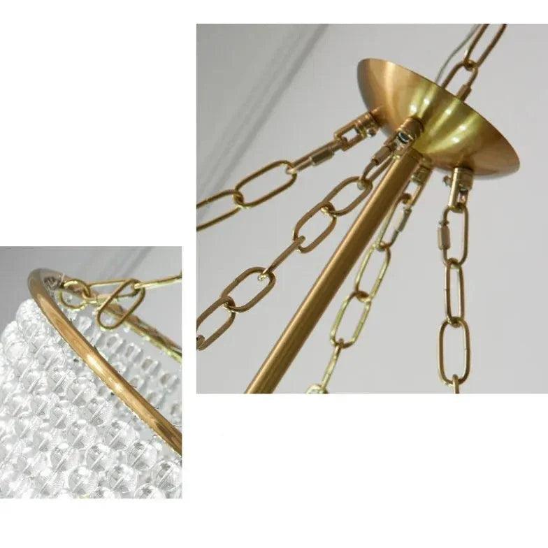 Pearl Curtain Waves for Living Room Chandelier Decor | Rebooters - Rebooters
