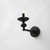 Black Candelabra Design Living Room Wall Light Fixture | Rebooters - Rebooters