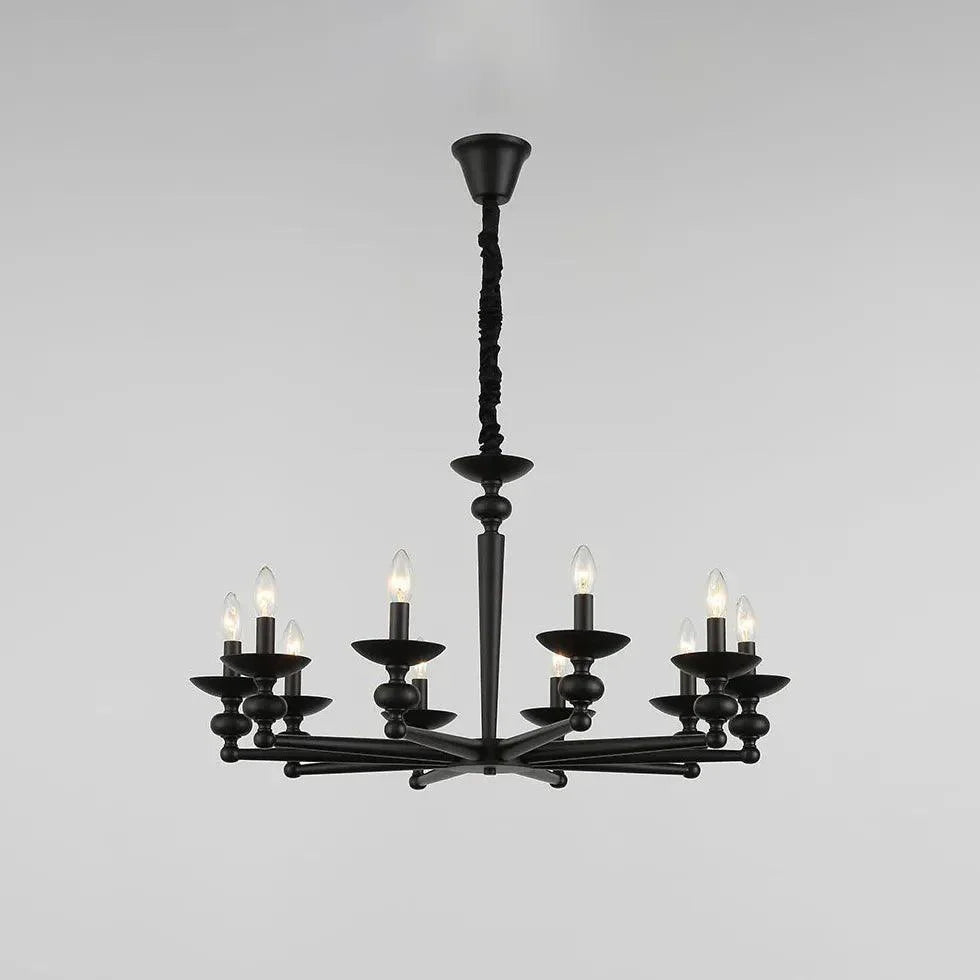 Black Candelabra Design Living Room Wall Light Fixture | Rebooters - Rebooters