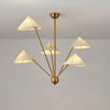 Multi-Arm Design Brass Living Room Chandelier Fixture | Rebooters - Rebooters