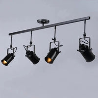 Three-Light Black Metal Ceiling Light for Home Decor - Rebooters