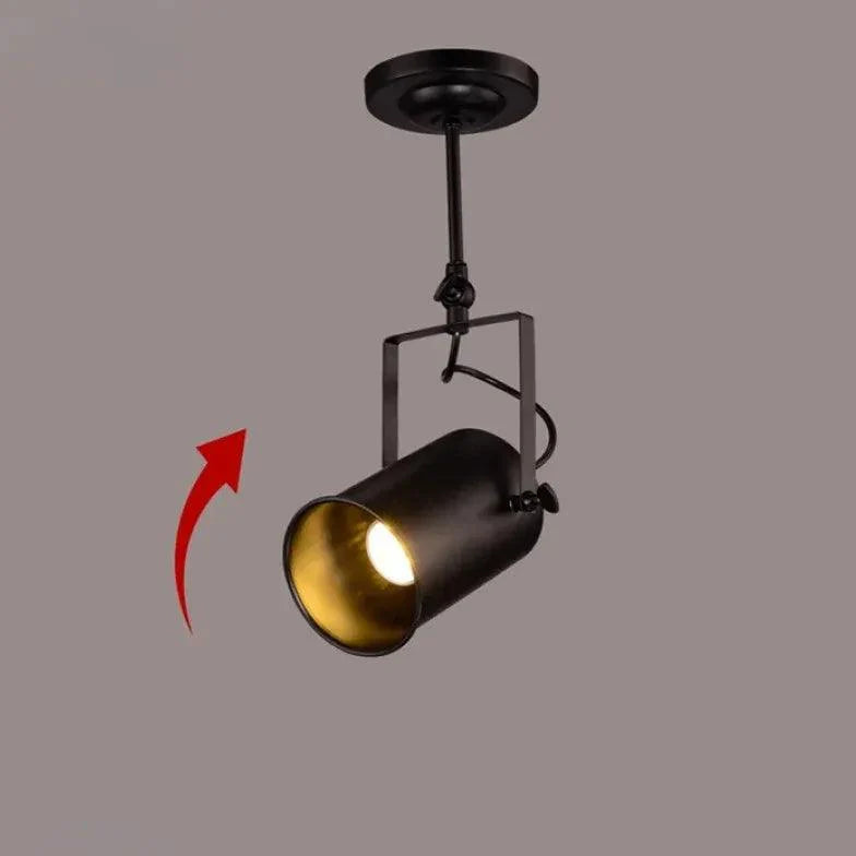 Three-Light Black Metal Ceiling Light for Home Decor - Rebooters