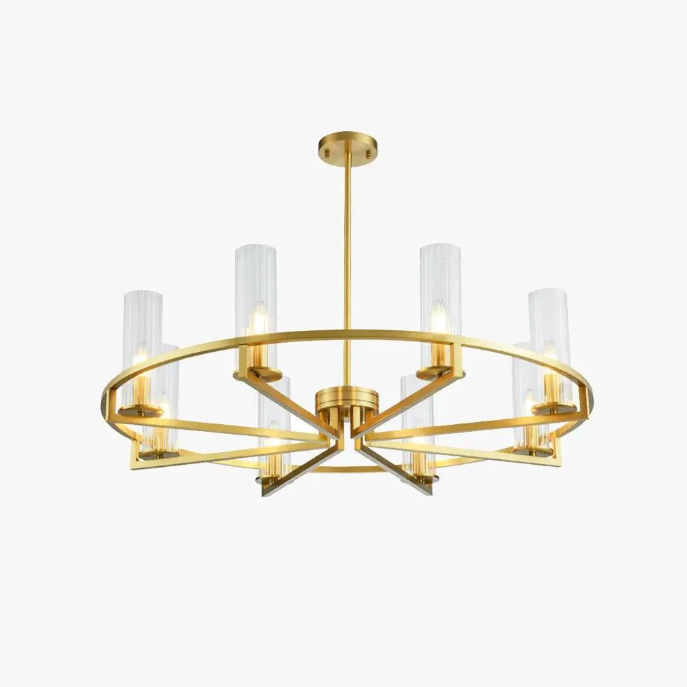 Ring-Frame Design Living Room Gold Chandelier Pendant Light | Rebooters - Rebooters