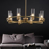 Ring-Frame Design Living Room Gold Chandelier Pendant Light | Rebooters - Rebooters