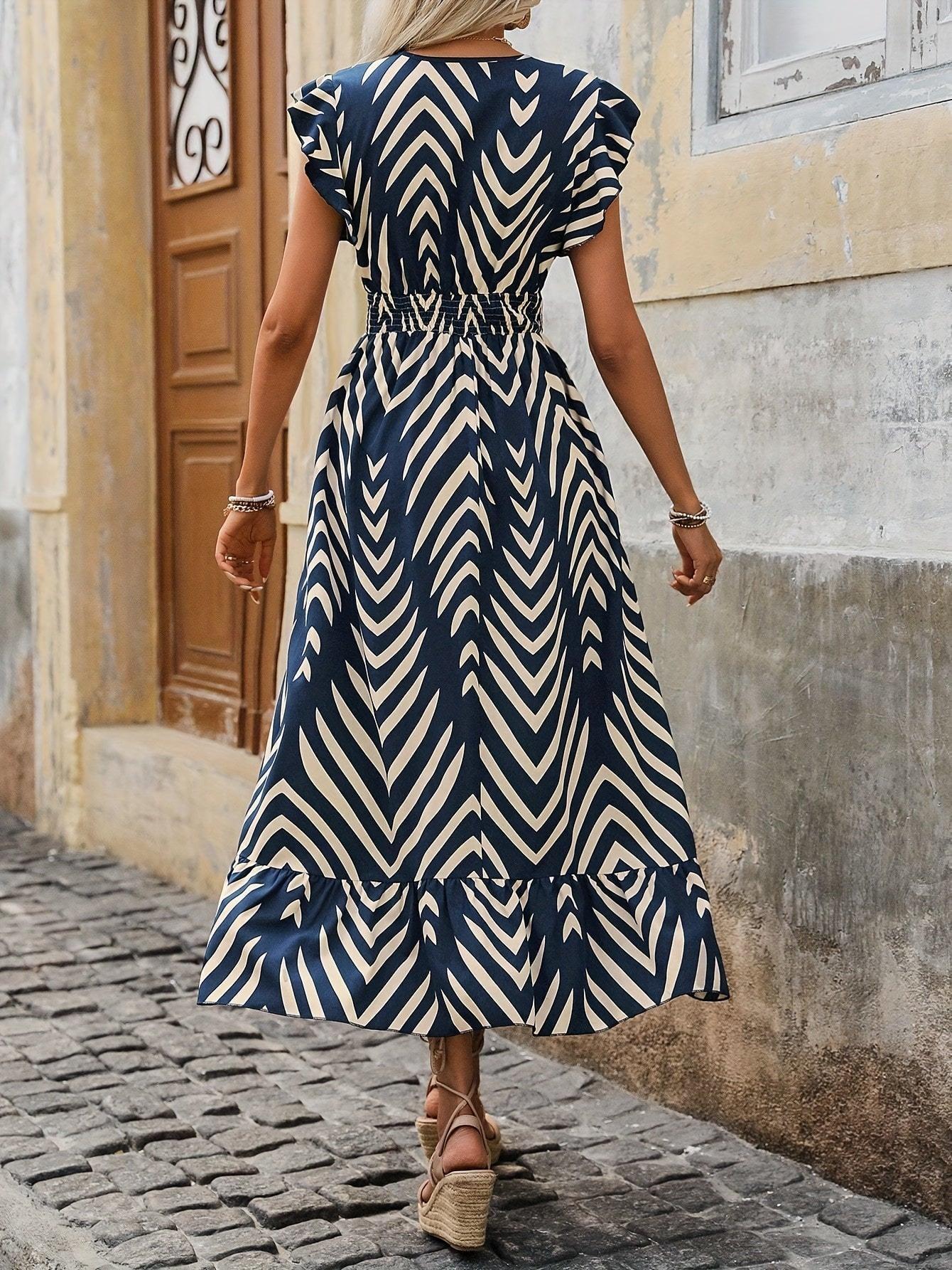 Elegant Jemma Women's Maxi Dress with Flattering V-Neck Design Rebooters Maxi Women's Dresses