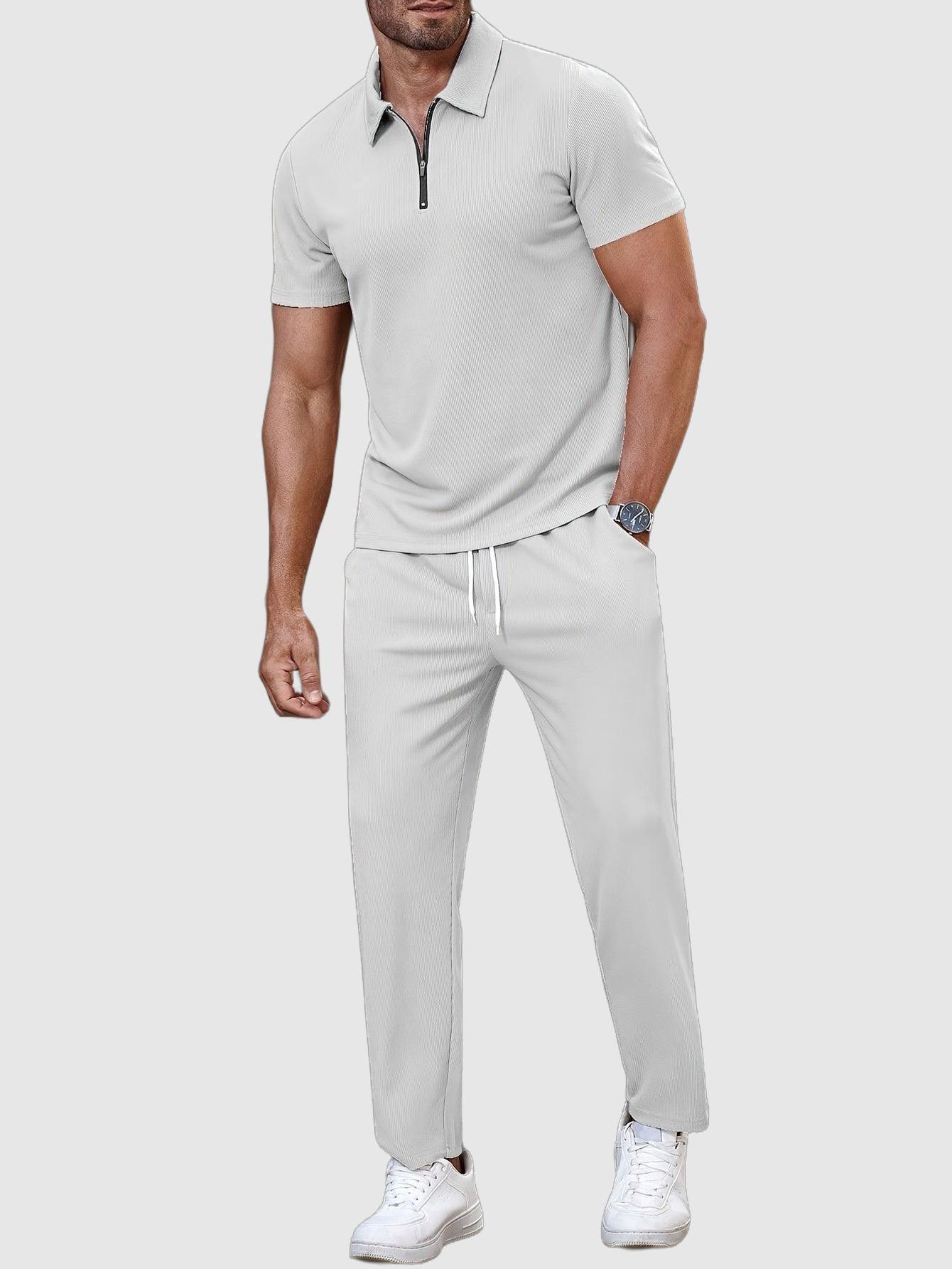 Comfortable Outdoor Men’s Shirt and Pants Set Rebooters - mens 2 piece set