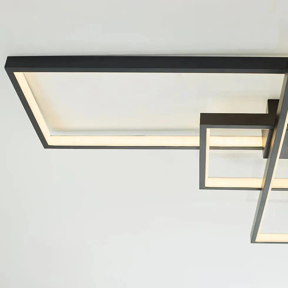 Multi-Rectangular Frame Modern Pendant Light for Home Use - Rebooters