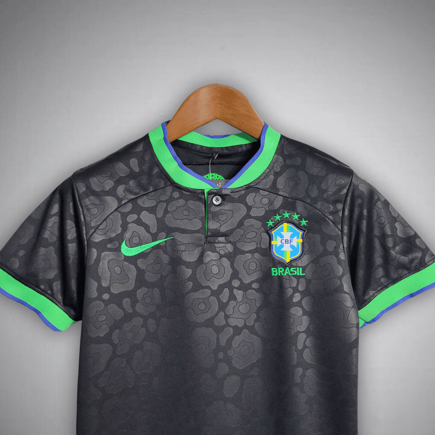 Brazil Black Leopard Premium Kids Size Kit for 2025 - Rebooters
