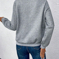 Womens Chic Button Detail Pullover for Trendy Comfort - Rebooters