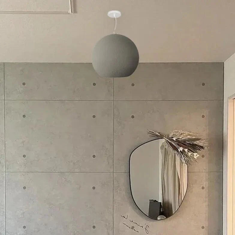 Spherical Minimalist Modern Bedroom Pendant Light Fixture - Rebooters