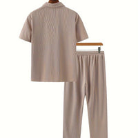 Comfortable Outdoor Men’s Shirt and Pants Set Rebooters - mens 2 piece set