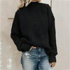 Womens Chic Cable Knit Pullover for Cozy Stylish Comfort - Rebooters