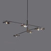 Branch-Shaped Multi-Light Black Modern Pendant Light Fixture | Rebooters - Rebooters