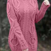 Womens Cozy Chunky Cable Knit Sweater for Ultimate Comfort - Rebooters