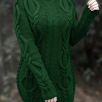 Womens Cozy Chunky Cable Knit Sweater for Ultimate Comfort - Rebooters