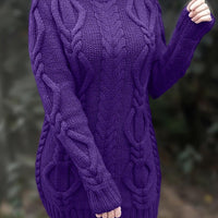 Womens Cozy Chunky Cable Knit Sweater for Ultimate Comfort - Rebooters