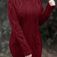 Womens Cozy Chunky Cable Knit Sweater for Ultimate Comfort - Rebooters