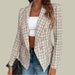 Womens Timeless Tweed Blazer for Effortless Elegance - Rebooters