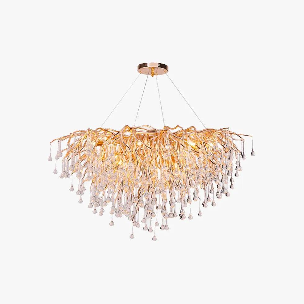 Branch-Shaped Crystal Luxury Living Room Pendant Light | Rebooters - Rebooters