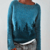 Womens Vibrant Fair Patterned Sweater for Cozy Style - Rebooters