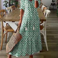 Renata Women's Floral Print Sleeveless Maxi Dress - Rebooters -Women's Dresses