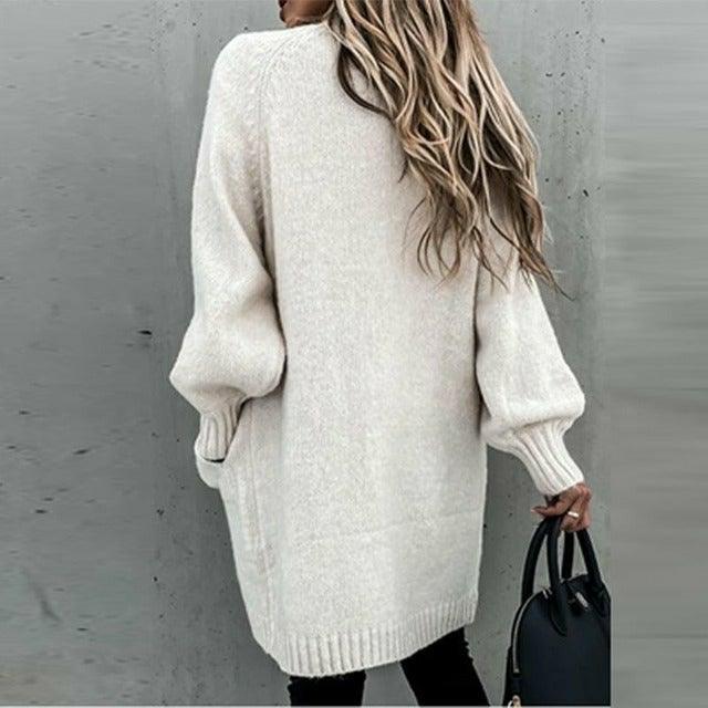 Womens Snug and Stylish Open Front Cardigan for All Seasons - Rebooters