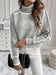 Womens Snug and Stylish Turtleneck Sweater for All Day Comfort - Rebooters