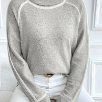 Womens Snug and Stylish Turtleneck Sweater for All Day Comfort - Rebooters