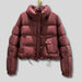 Womens Chic Cropped Puffer Jacket for Stylish Warmth - Rebooters